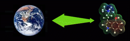 (image showing range of molecule to planet)